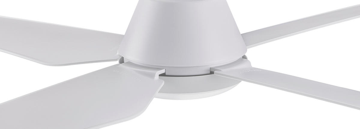 DECKENVENTILATOR LUCCI AIR ARIA 122/21 cm   - Weiß, Design, Kunststoff (122/21cm) - P & B
