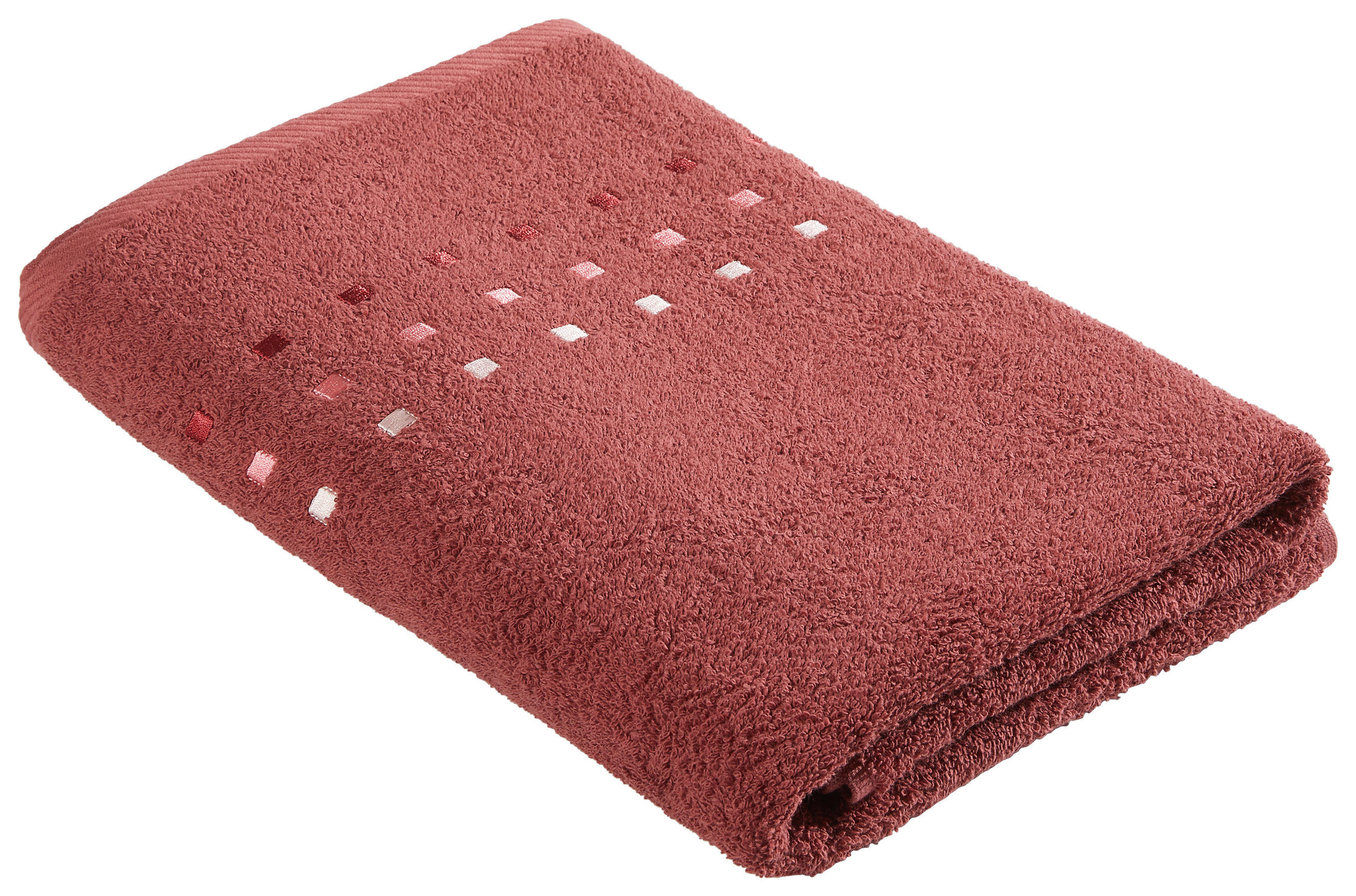 DUSCHTUCH Quattro 70/140 cm  - Rot, Basics, Textil (70/140cm) - Esposa