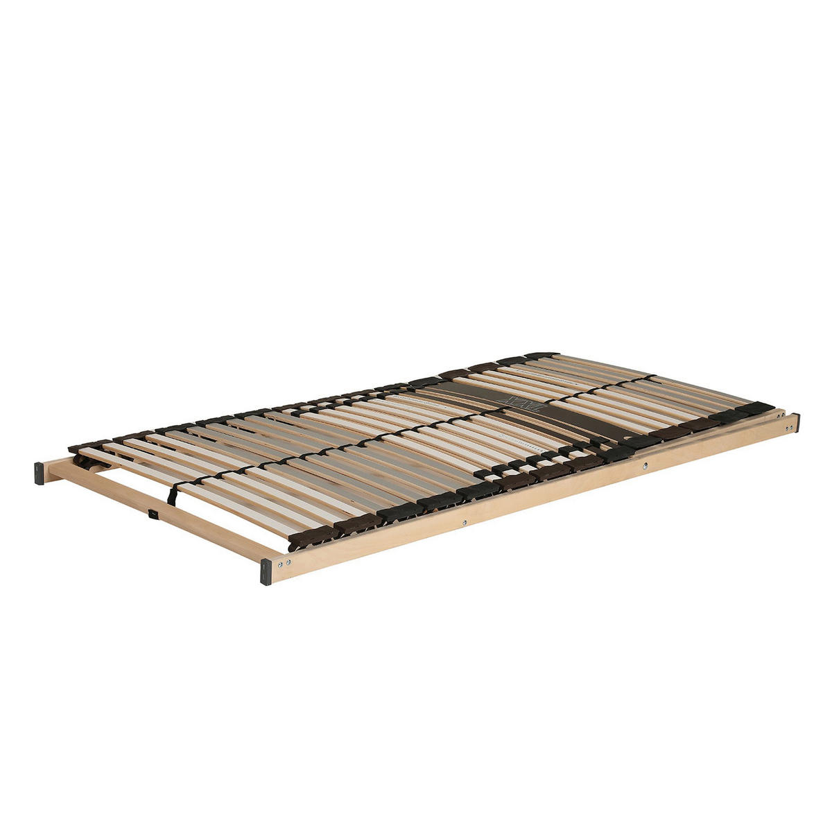 LATTENROST 80/200 cm Kopfteil, Mittelzone verstellbar, Birke, Buche  - Naturfarben/Weiß, Basics, Holz (80/200cm) - Boxxx