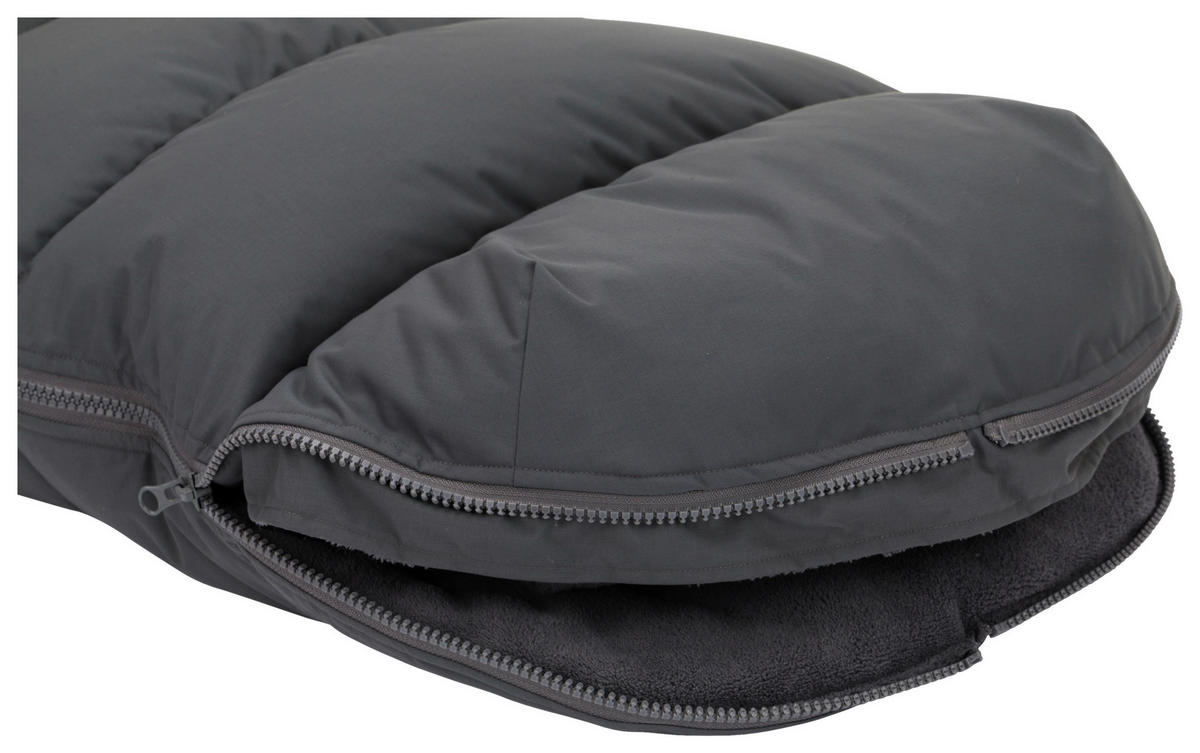 FUSSSACK TRENDY L  - Grau, Basics, Kunststoff (50/100cm) - Jimmylee