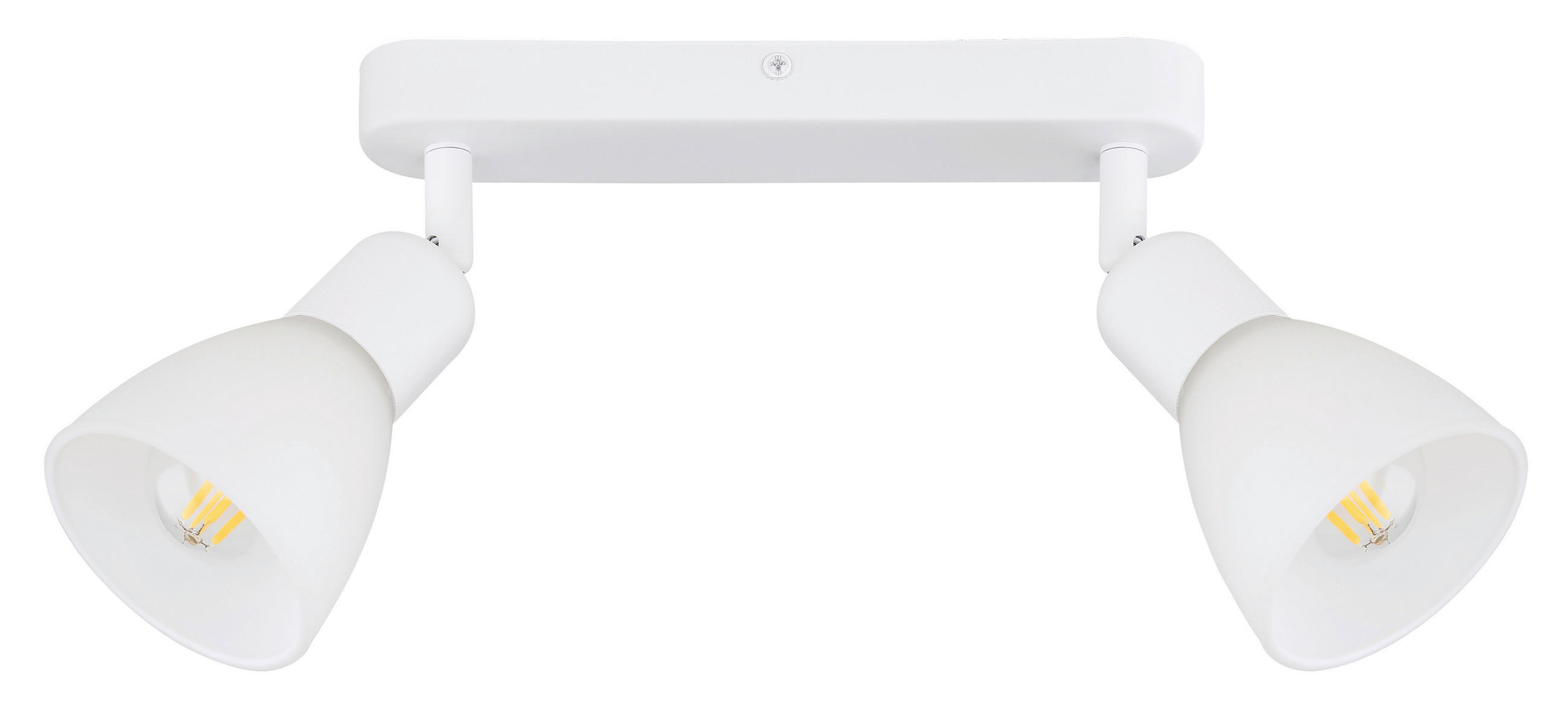 STRAHLER Malta   - Weiß, KONVENTIONELL, Glas (17/24/8cm)