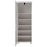 GARDEROBENSCHRANK Hochglanz, lackiert Chromfarben, Weiß - Chromfarben/Weiß, Design, Holzwerkstoff/Metall (65/197/40cm) - Xora GARDEROBENSCHRANK Hochglanz, lackiert Chromfarben, Weiß - Chromfarben/Weiß, Design, Holzwerkstoff/Metall (65/197/40cm) - Xora