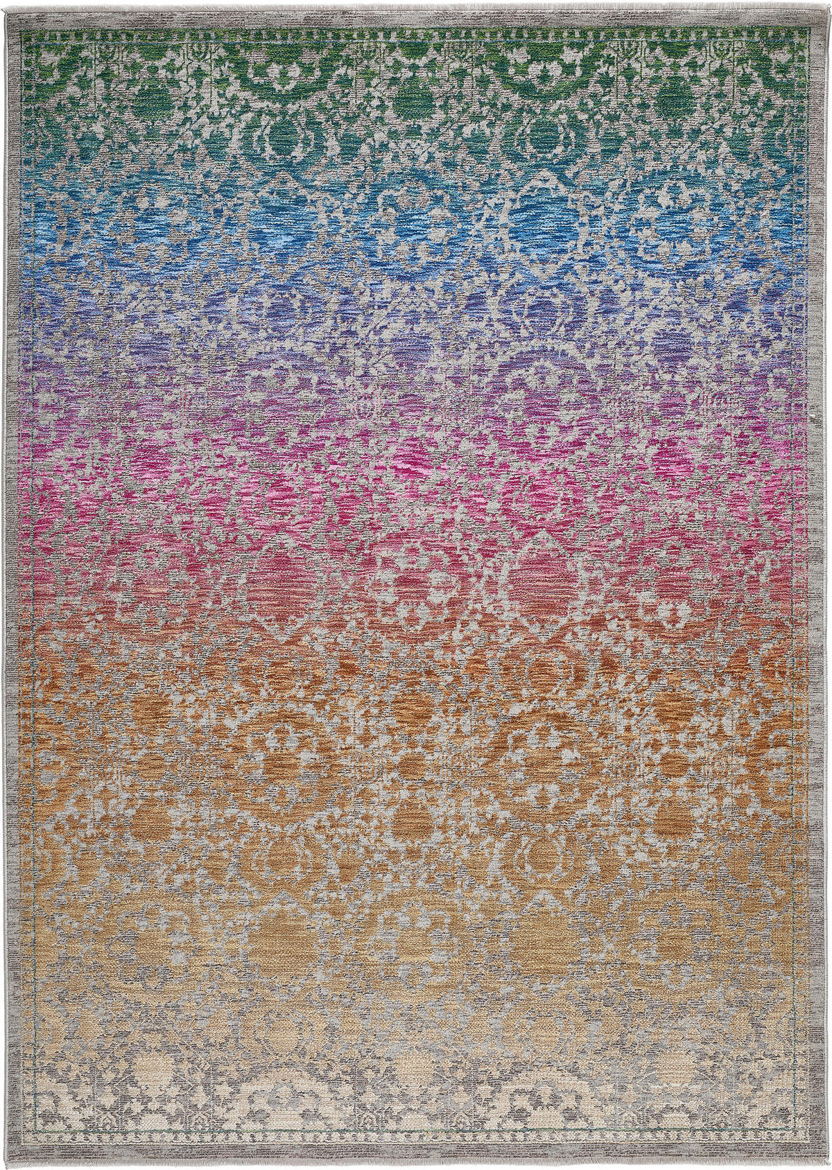 VINTAGE-TEPPICH 160/230 cm VIOLETTA Multicolor  - Multicolor, Design, Textil (160/230cm) - Novel