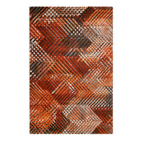 WEBTEPPICH 120/170 cm Vario Braun, Rostfarben  - Rostfarben/Braun, KONVENTIONELL, Textil (120/170cm) - Esprit