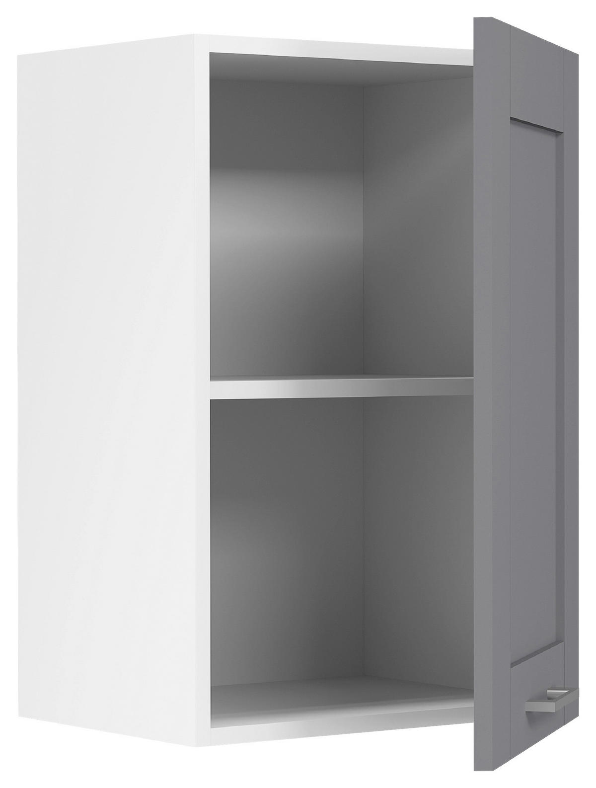 KÜCHENOBERSCHRANK 40/60/31 cm  in Anthrazit, Weiss  - Weiss/Anthrazit, Trend, Holzwerkstoff/Kunststoff (40/60/31cm) - MID.YOU