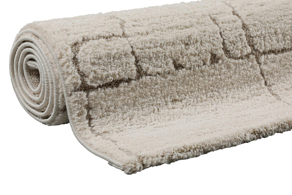 WEBTEPPICH 140/200 cm Nils Creme  - Creme, Design, Textil (140/200cm) - Novel