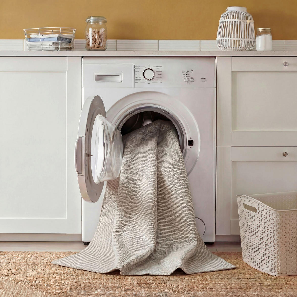 WEBTEPPICH 160/230 cm Grau rechteckig  - Grau, Basics, Kunststoff/Textil (160/230cm)