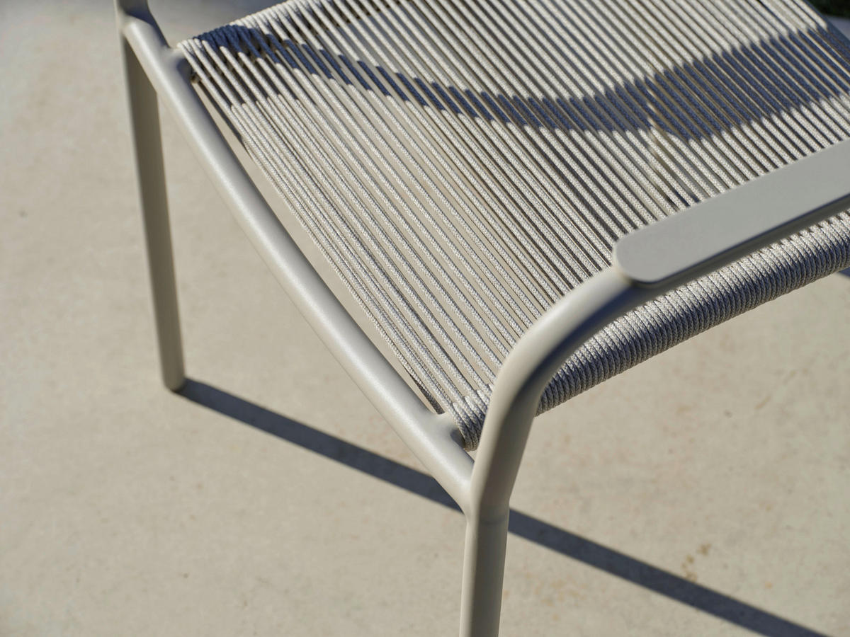 STAPELSESSEL Aluminium Greige  - Greige, Basics, Kunststoff/Metall (59/89/61cm) - Stern