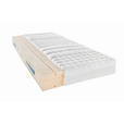 KALTSCHAUMMATRATZE 90/200 cm Höhe ca. 18 cm  - Weiß, Basics, Textil (90/200cm) - Novel