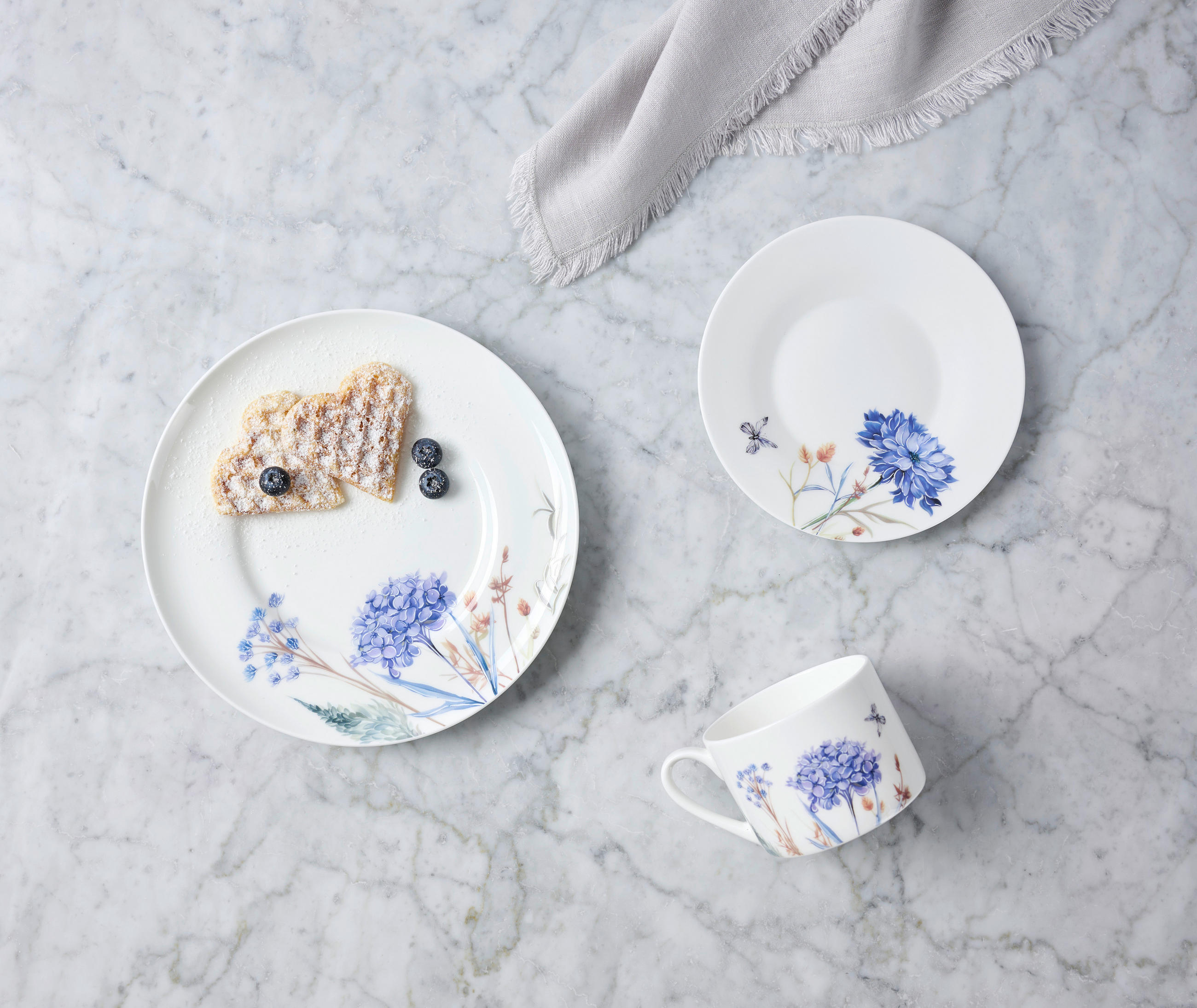 KÁVOVÁ SOUPRAVA jemný kostní porcelán (fine bone china) keramika  - vícebarevná, Trend, keramika - Novel
