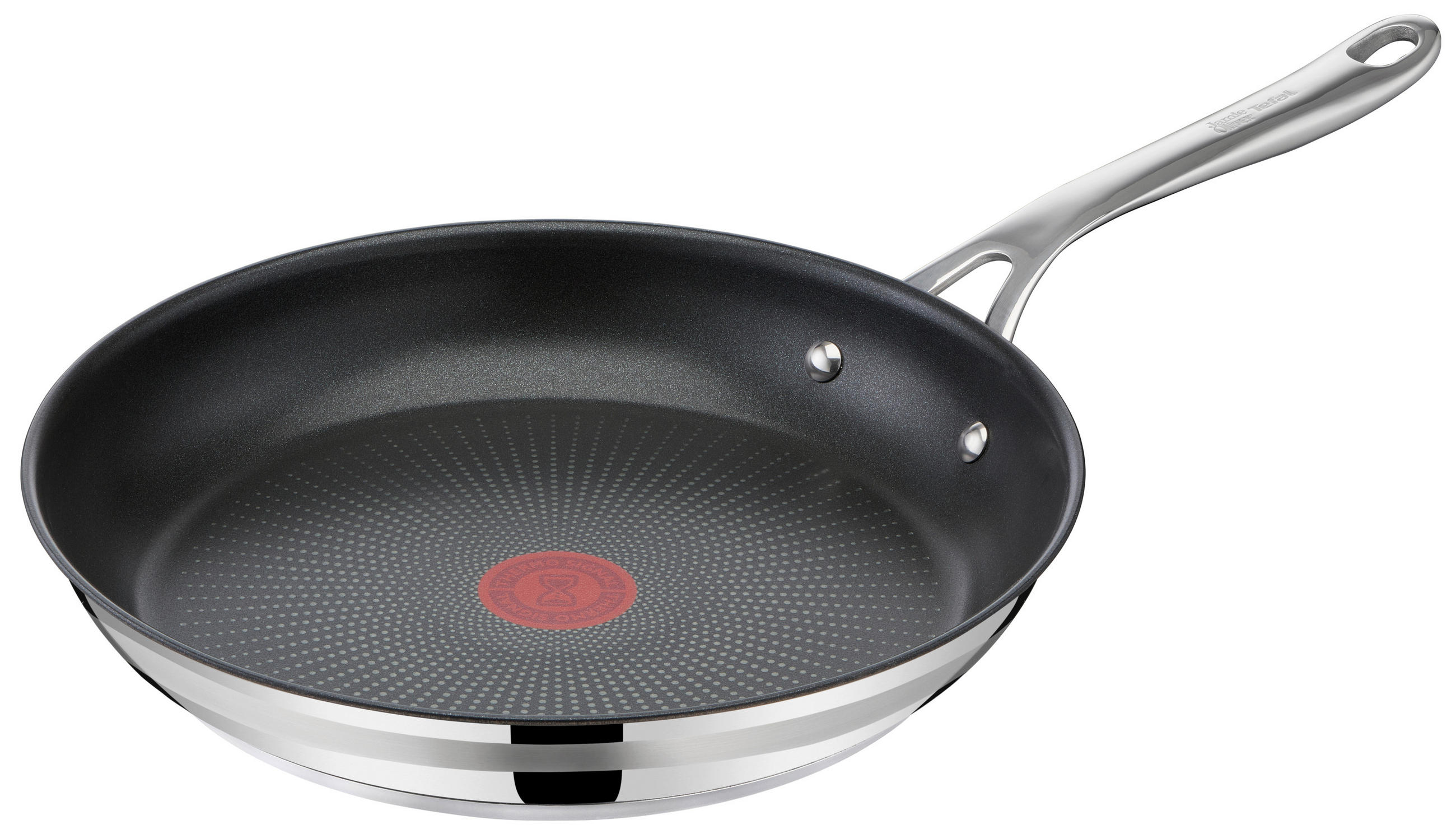PFANNE Jamie Oliver COOK SMART 24 cm - Chromfarben, Basics, Metall (24cm) - Tefal