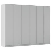 FALTTÜRENSCHRANK in Grau  - Grau, Holzwerkstoff (271/210/54cm) - Boxxx