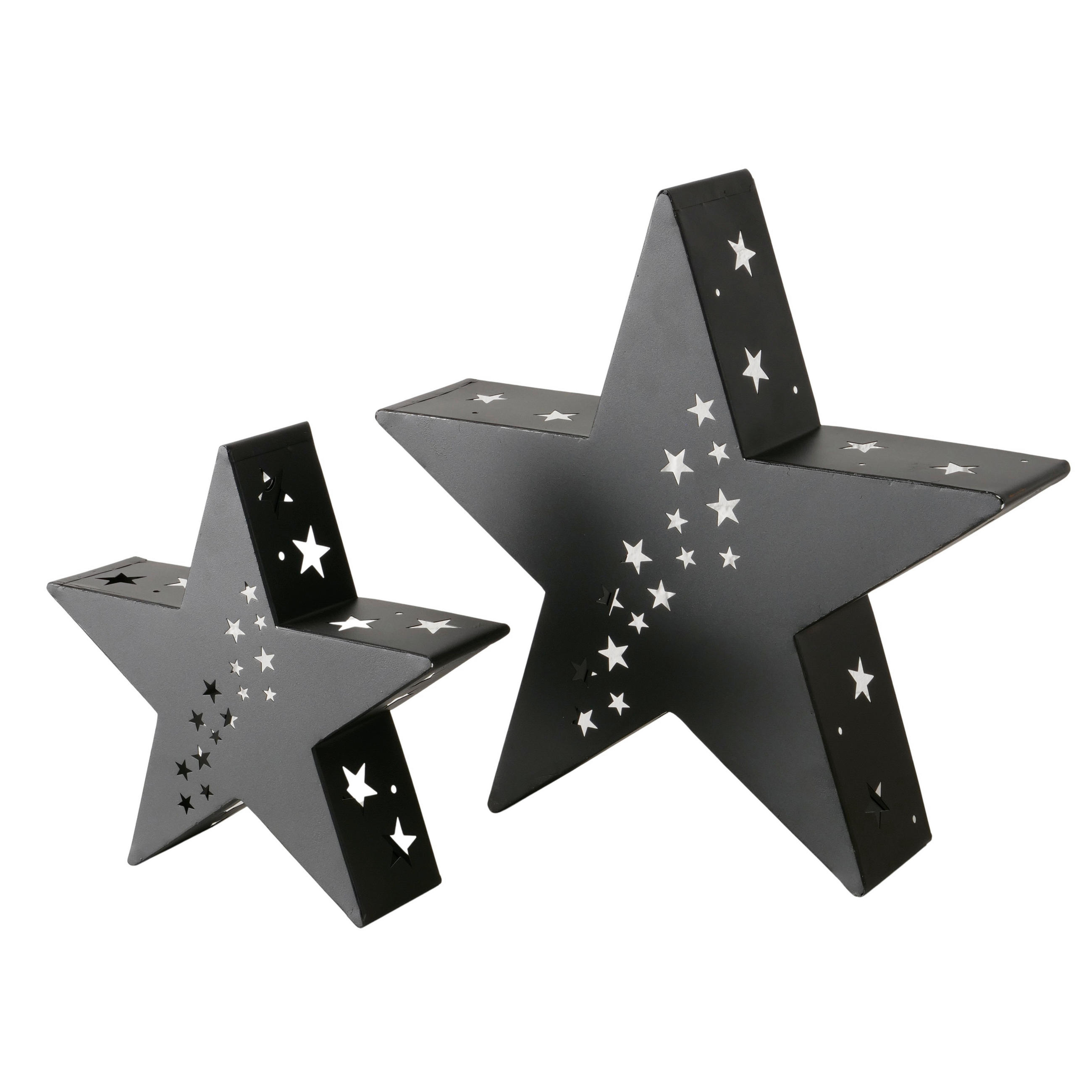 DEKOSTERN  - Schwarz, Basics, Metall - Boltze Home