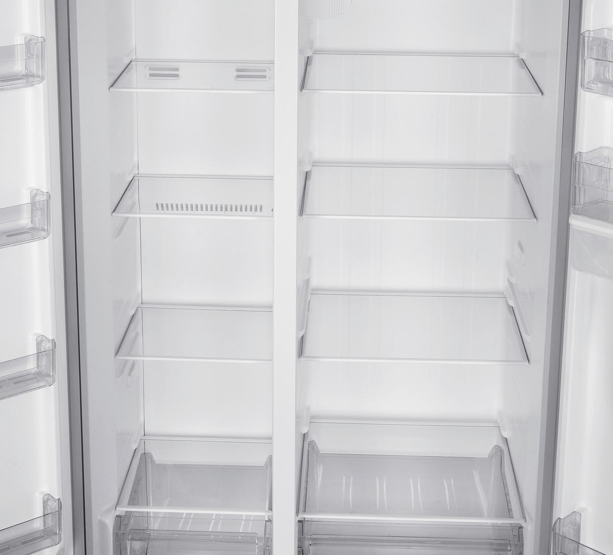 SIDE-BY-SIDE AC178IXWS-16  - Edelstahlfarben, Trend, Glas/Kunststoff (91/177/59cm) - Respekta