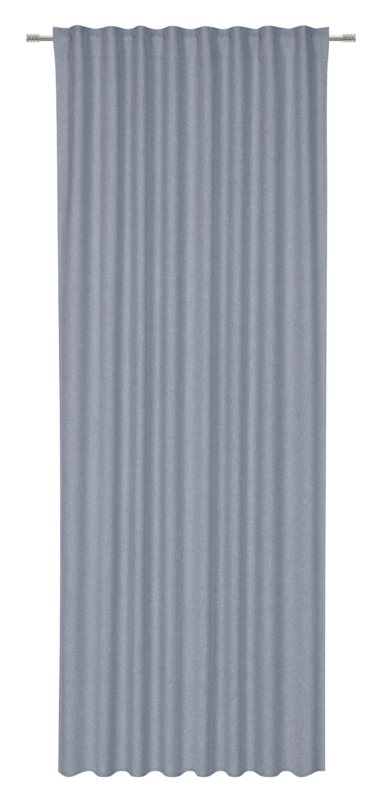 VERDUNKELUNGSVORHANG - Pastellblau, Basics, Textil (135/245cm) - Esposa