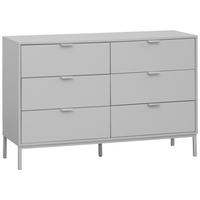 KOMMODE  in 120/80/40 cm  - Kaschmir, Design, Holzwerkstoff/Metall (120/80/40cm) - MID.YOU