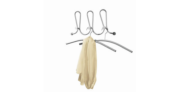 HAKENLEISTE  in Alufarben  - Alufarben, Basics, Metall (39/20cm) - Carryhome