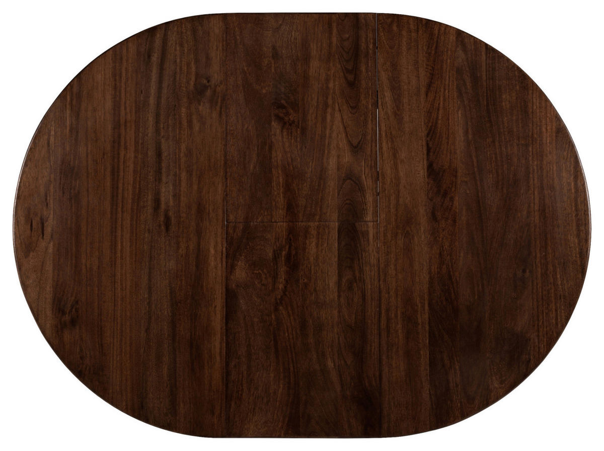 ESSTISCH in Holz  - Walnussfarben, MODERN, Holz (115cm) - Livetastic