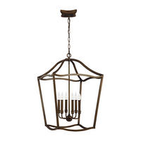 HÄNGELEUCHTE 51.4/87 cm    - Messingfarben, Basics, Metall (51.4/87cm) - Elstead Lighting
