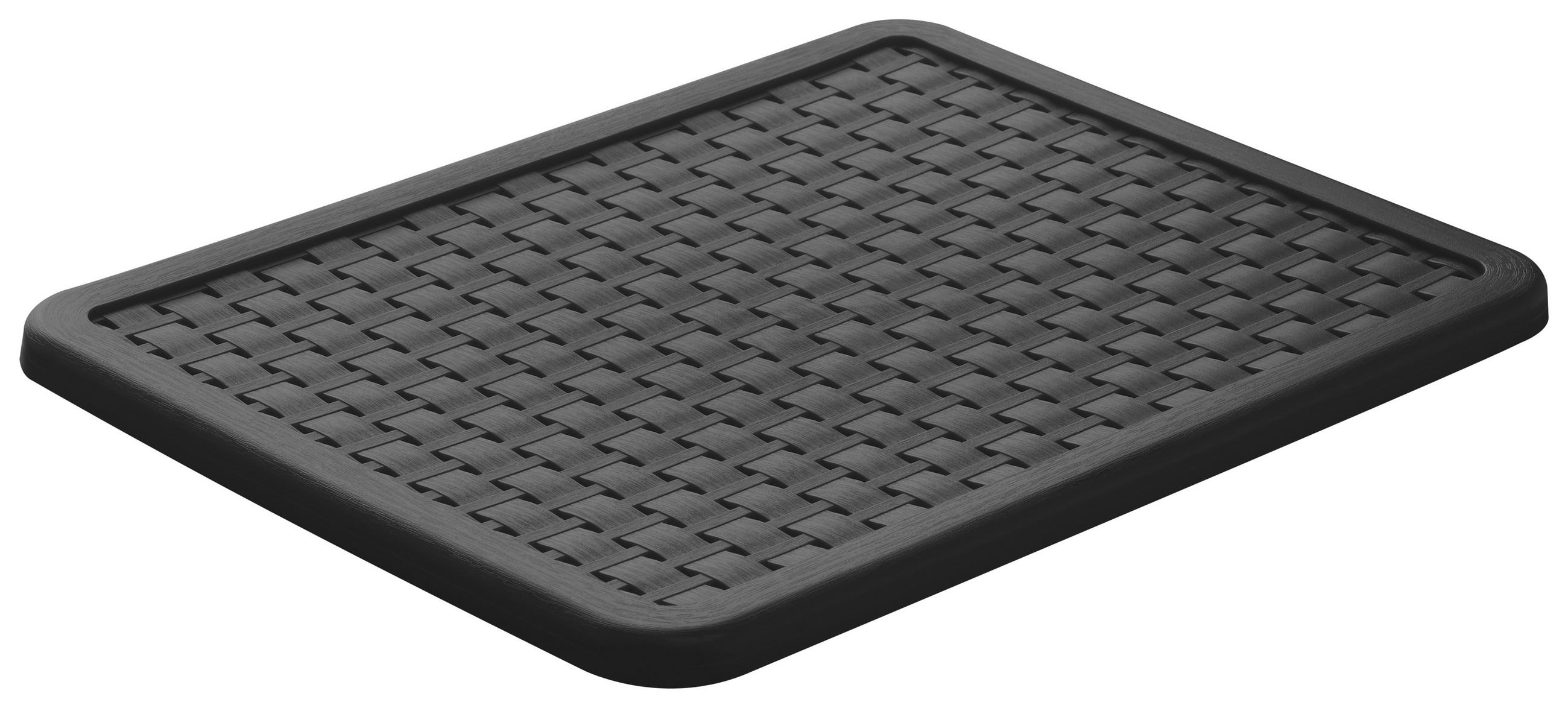 BOXDECKEL - Anthrazit, Basics, Kunststoff (37,5/28,5/0,15cm) - Rotho
