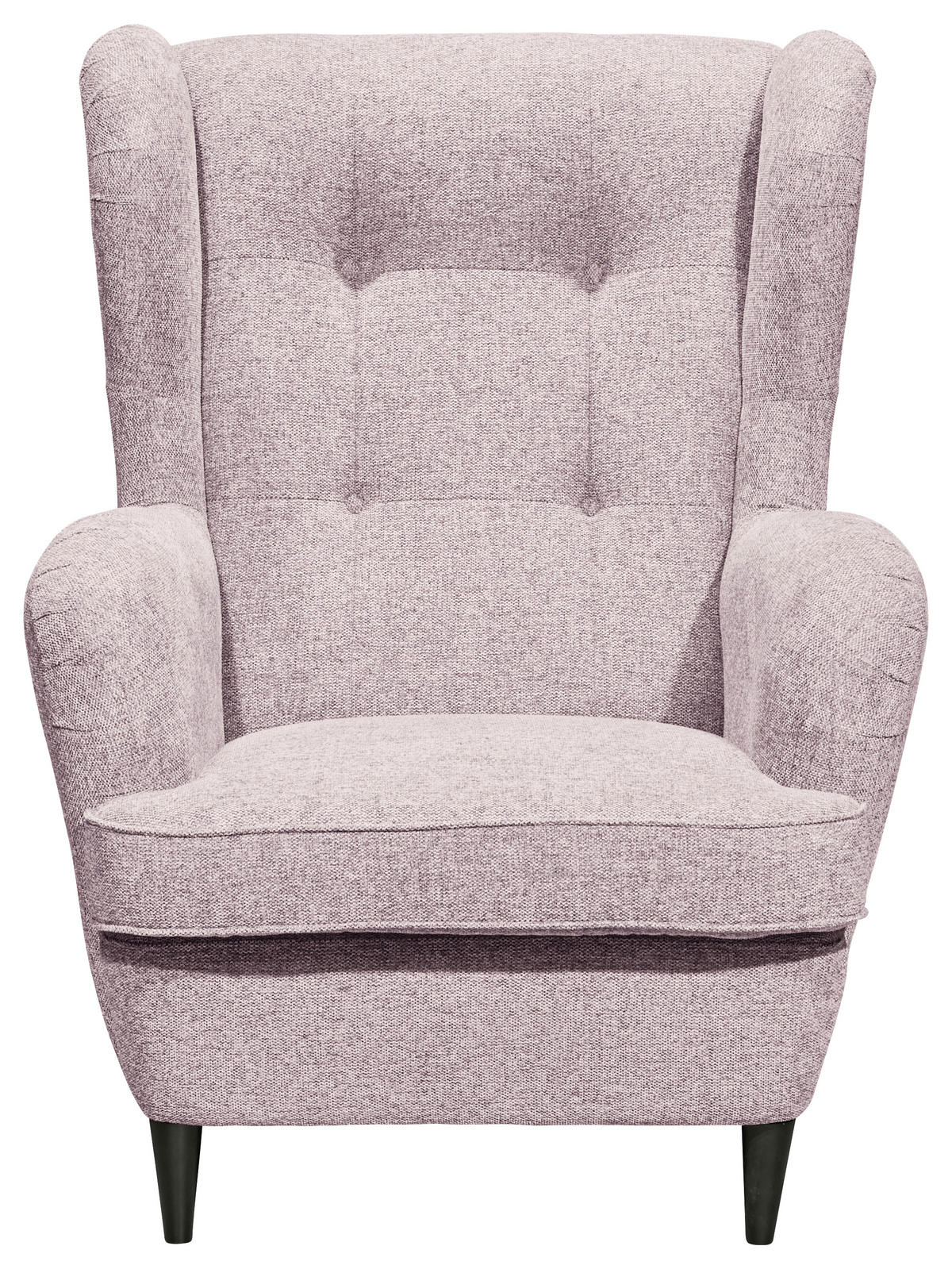 OHRENSESSEL Webstoff Hellrosa  - Hellrosa/Schwarz, Basics, Textil (78/102/98cm) - MID.YOU