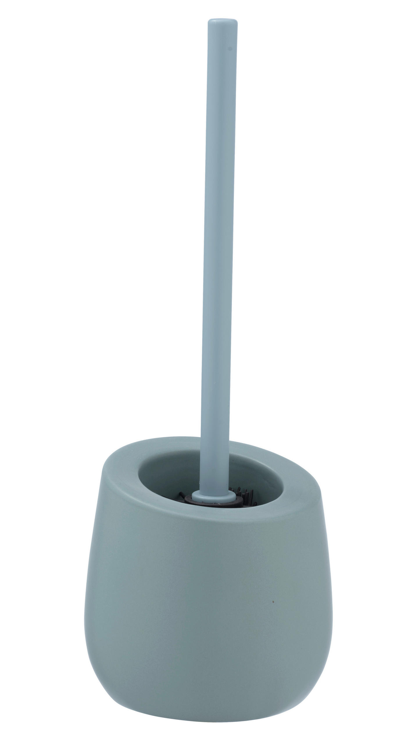 WC-BÜRSTENGARNITUR in Keramik  Kunststoff   - Blau/Grau, Basics, Keramik/Kunststoff (13,5/38/13,5cm) - Wenko