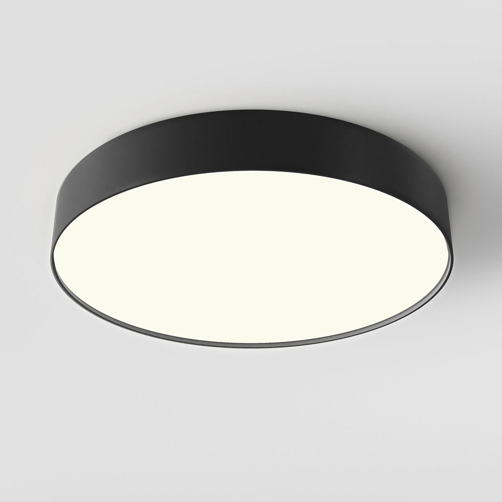 DECKENLEUCHTE 40/6 cm  - Schwarz, MODERN, Metall (40/6cm) - MAYTONI