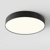DECKENLEUCHTE 40/6 cm  - Schwarz, MODERN, Metall (40/6cm) - MAYTONI