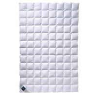 LETNÍ PŘIKRÝVKA, 135/200 cm, prachové peří - bílá, Natur, textil (135/200cm) - Billerbeck