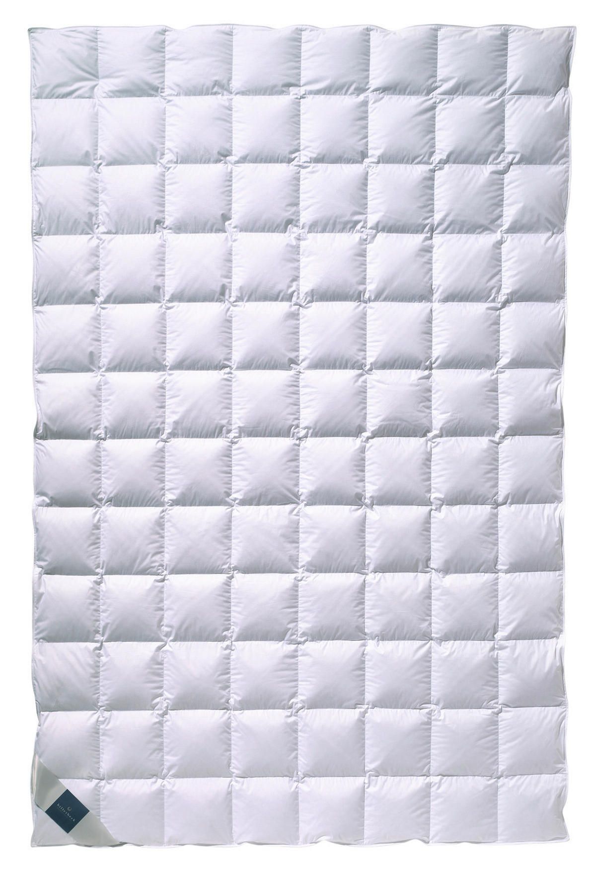 LETNÍ PŘIKRÝVKA, 135/200 cm, prachové peří - bílá, Natur, textil (135/200cm) - Billerbeck