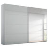 SCHWEBETÜRENSCHRANK in Grau  - Grau, Design, Glas/Holzwerkstoff (271/223/69cm) - Xora