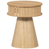NACHTTISCH Pappel  - Naturfarben, Design, Holz/Holzwerkstoff (38/38/46cm) - Livetastic