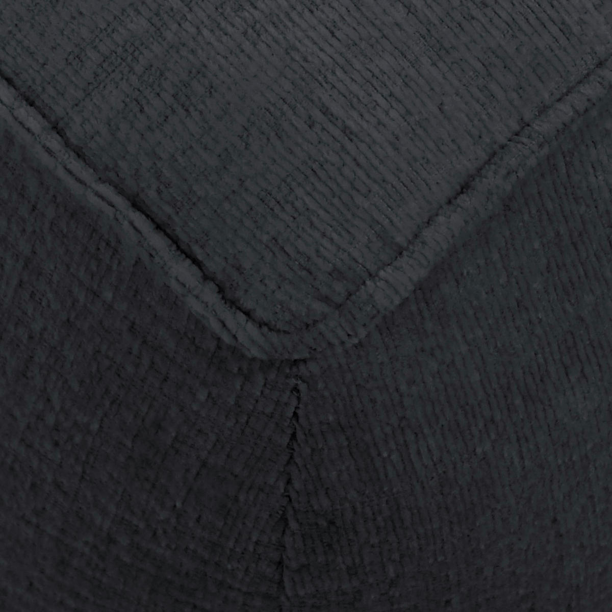 SCHLAFSOFA Jacquard Schwarz  inkl. Rückenkissen, Bettkasten, Schlaffunktion, Rücken echt, Liegefläche im Originalstoff  - Schwarz, KONVENTIONELL, Kunststoff/Textil (210/92/100cm) - Milino