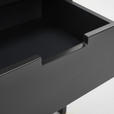 NACHTSCHRANK 47,6/74/40 cm  - Anthrazit/Schwarz, Design, Holzwerkstoff/Metall (47,6/74/40cm) - Novel
