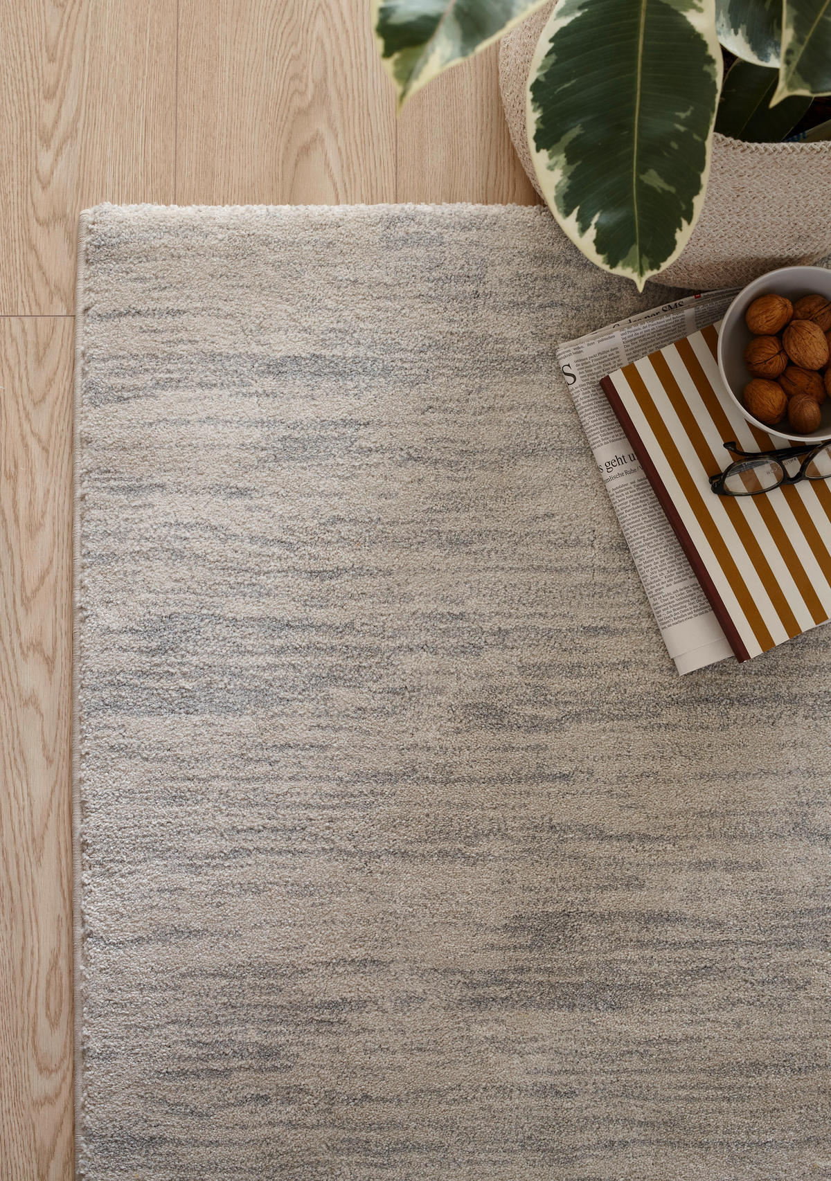 WEBTEPPICH 133/190 cm Balance Creme  - Creme, Basics, Textil (133/190cm) - Schöner Wohnen
