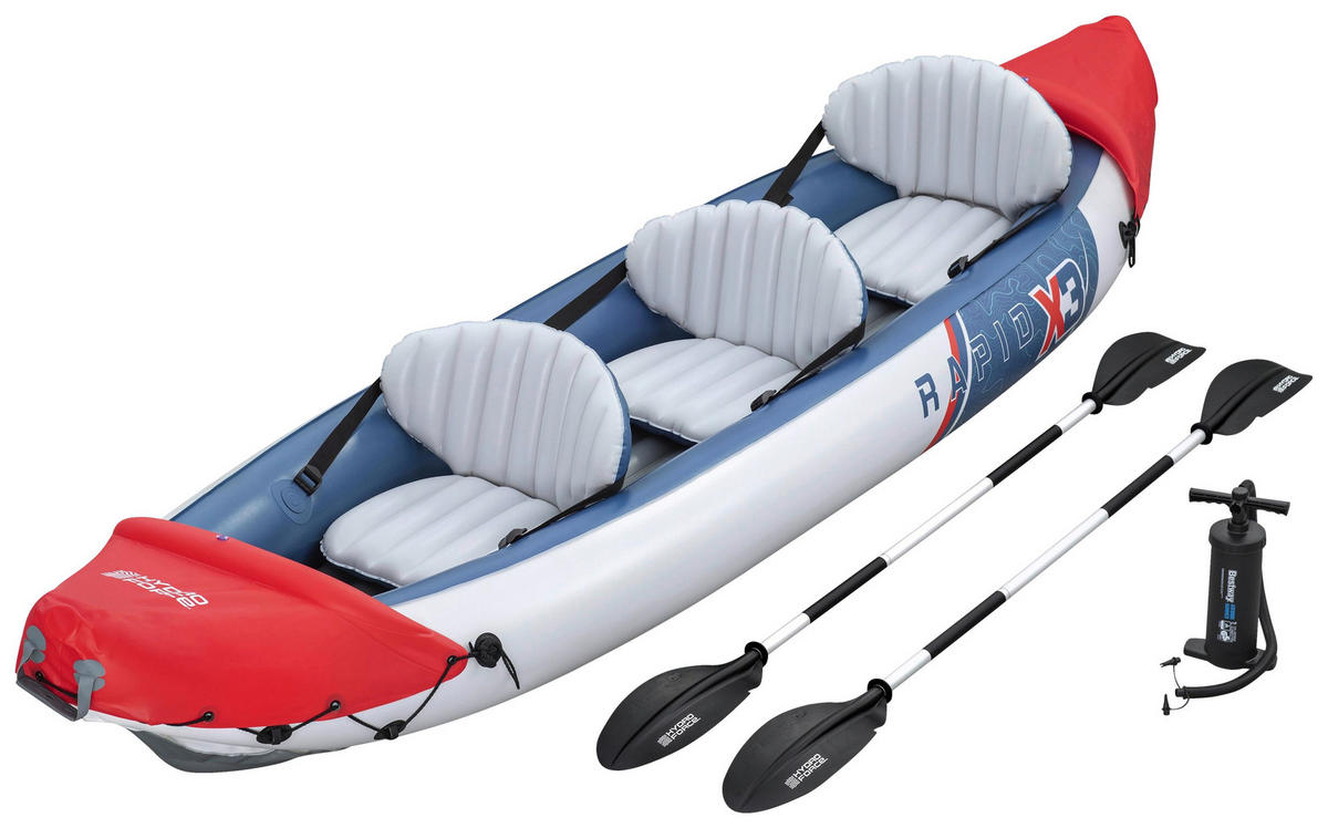 KAJAK 65052 VENTURA KAYAK  - Rot/Grau, KONVENTIONELL, Kunststoff/Metall (381/100cm) - Bestway