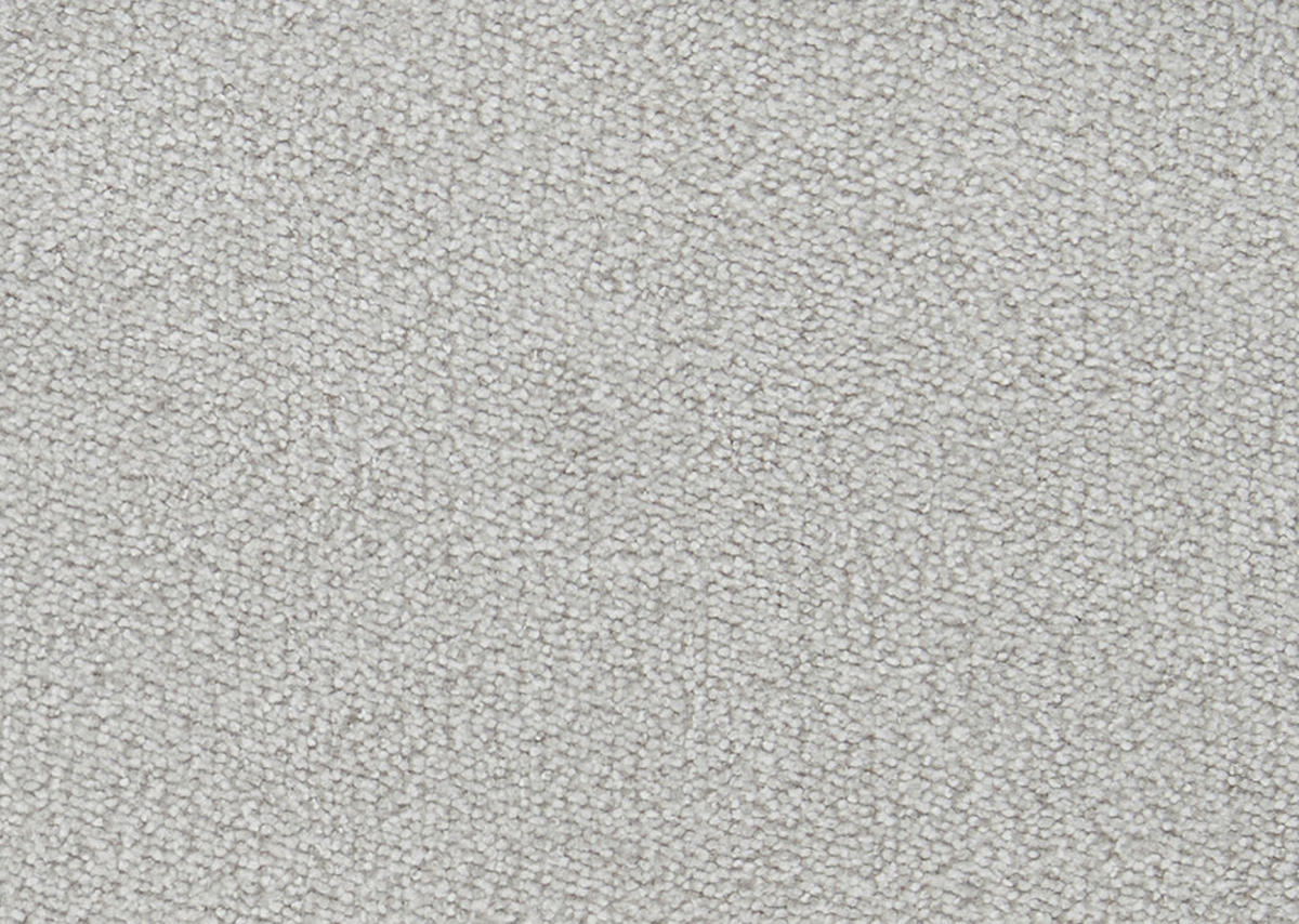 ECKSOFA Hellgrau Struktur  - Chromfarben/Hellgrau, KONVENTIONELL, Kunststoff/Textil (205/282cm) - Carryhome