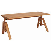 SCHREIBTISCH 180/80/68-81 cm  in Eichefarben  - Eichefarben, Design, Holz (180/80/68-81cm) - TEAM 7