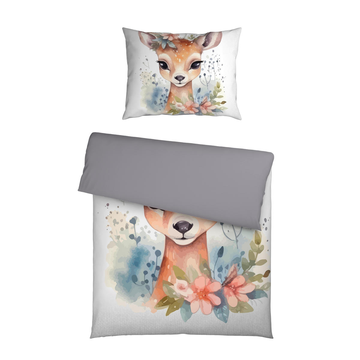 WENDEBETTWÄSCHE 2-teilig 140/200 cm  - Multicolor, Basics, Textil (140/200cm) - Esposa