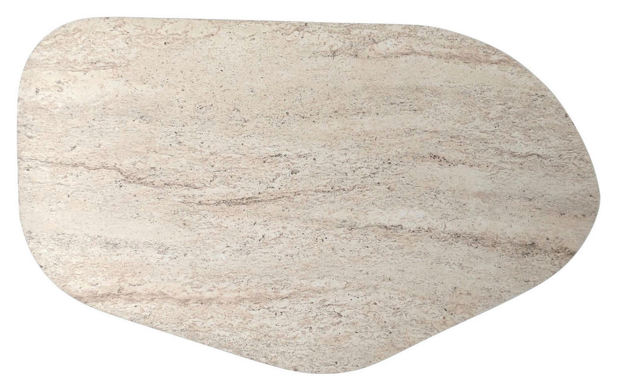 COUCHTISCH Beige, Walnussfarben  - Beige/Walnussfarben, MODERN, Holzwerkstoff (100/35/60cm) - MID.YOU