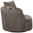 SESSEL in Webstoff Dunkelgrau  - Dunkelgrau/Schwarz, Design, Holz/Textil (101/82/97cm) - Carryhome