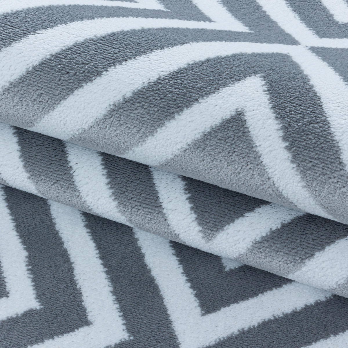LÄUFER 80/250 cm Costa 3525 Grey  - Grau, Design, Textil (80/250cm)