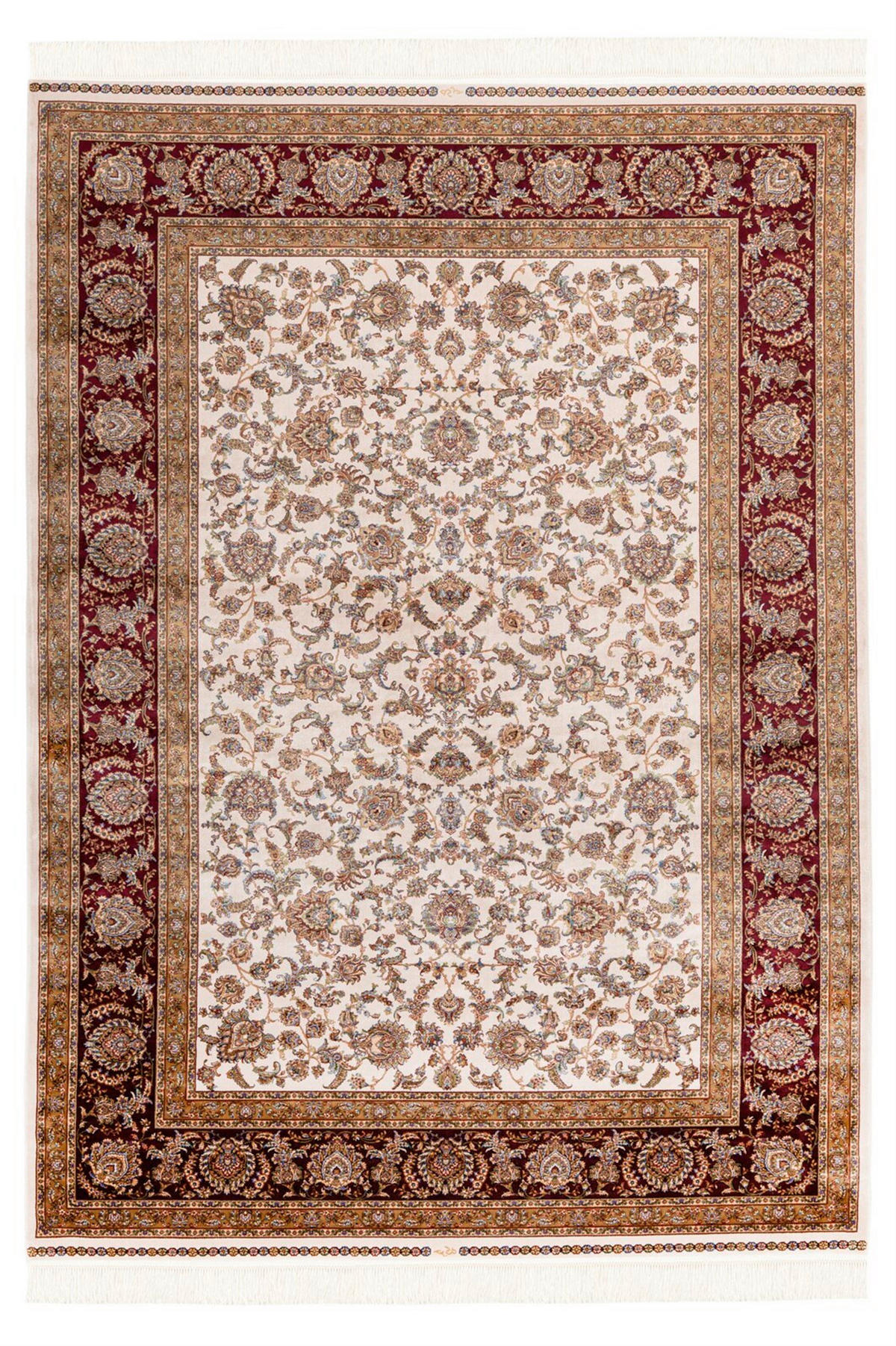 FLACHWEBETEPPICH 200/290 cm Creme rechteckig  - Creme, Basics, Textil (200/290cm) - Kayoom