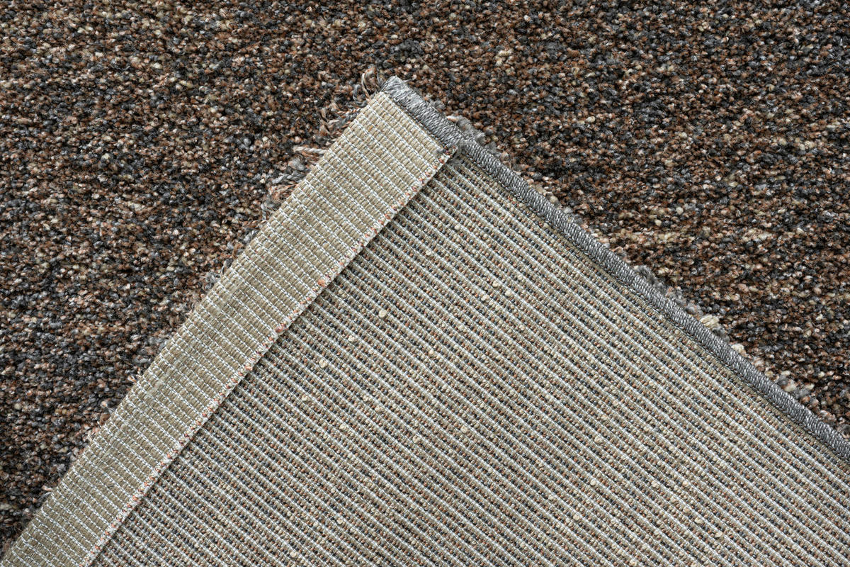 WEBTEPPICH 80/150 cm Mehari Dunkelbraun, Hellbraun  - Hellbraun/Dunkelbraun, KONVENTIONELL, Kunststoff/Textil (80/150cm) - Novel