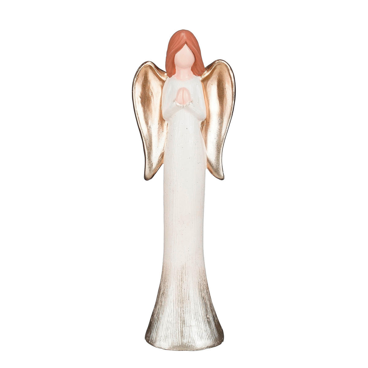 OKRASNI ANGEL - bela, Basics, keramika (11,5/8.5/36cm)