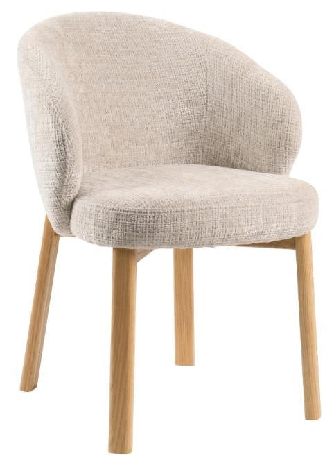 Mid.you Armlehnstuhl Beige 55.5x80.5x60 cm