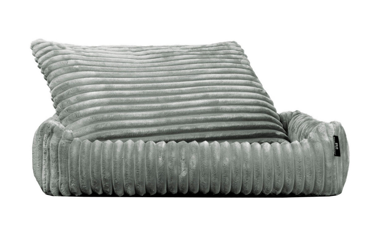 HUNDEBETT - Grau, Basics, Textil (70/50/15cm)