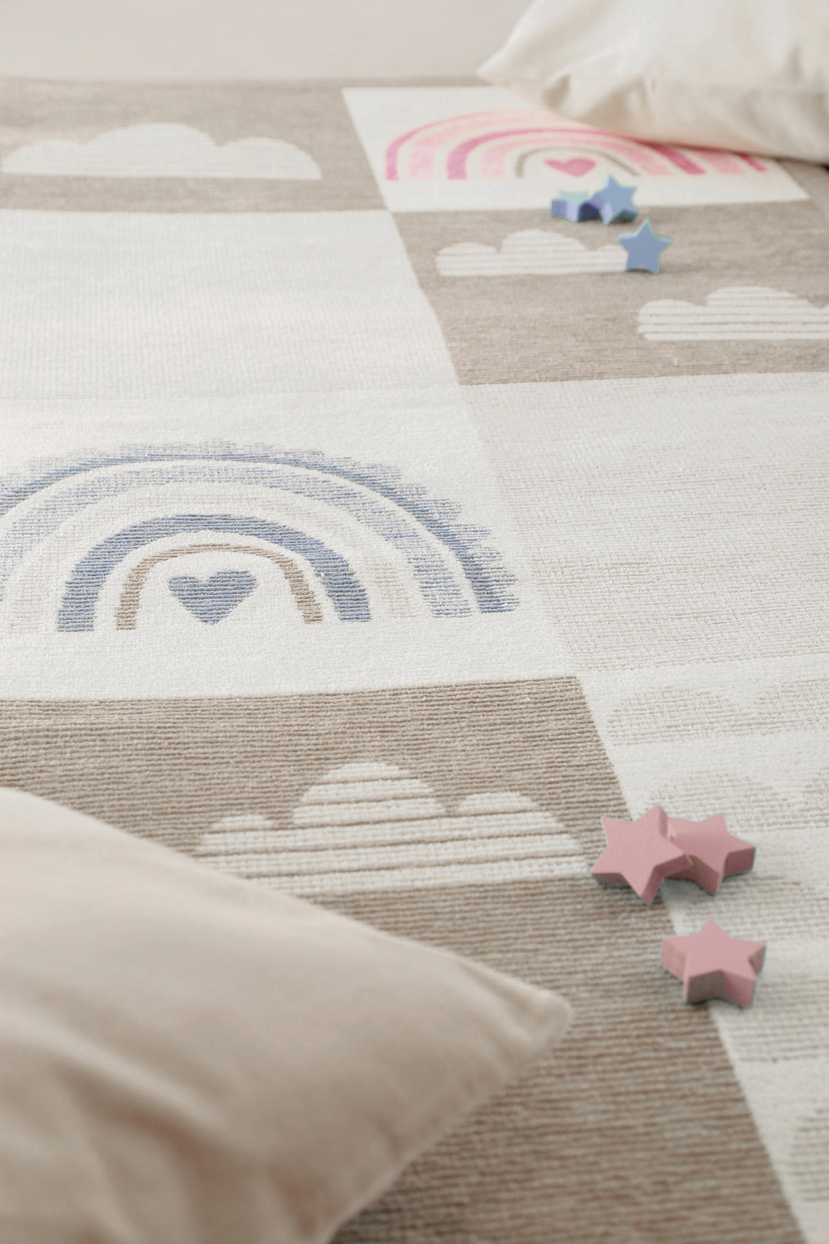 KINDERTEPPICH 160/230 cm Lovely Rainbow  - Beige, Trend, Textil (160/230cm) - Esprit