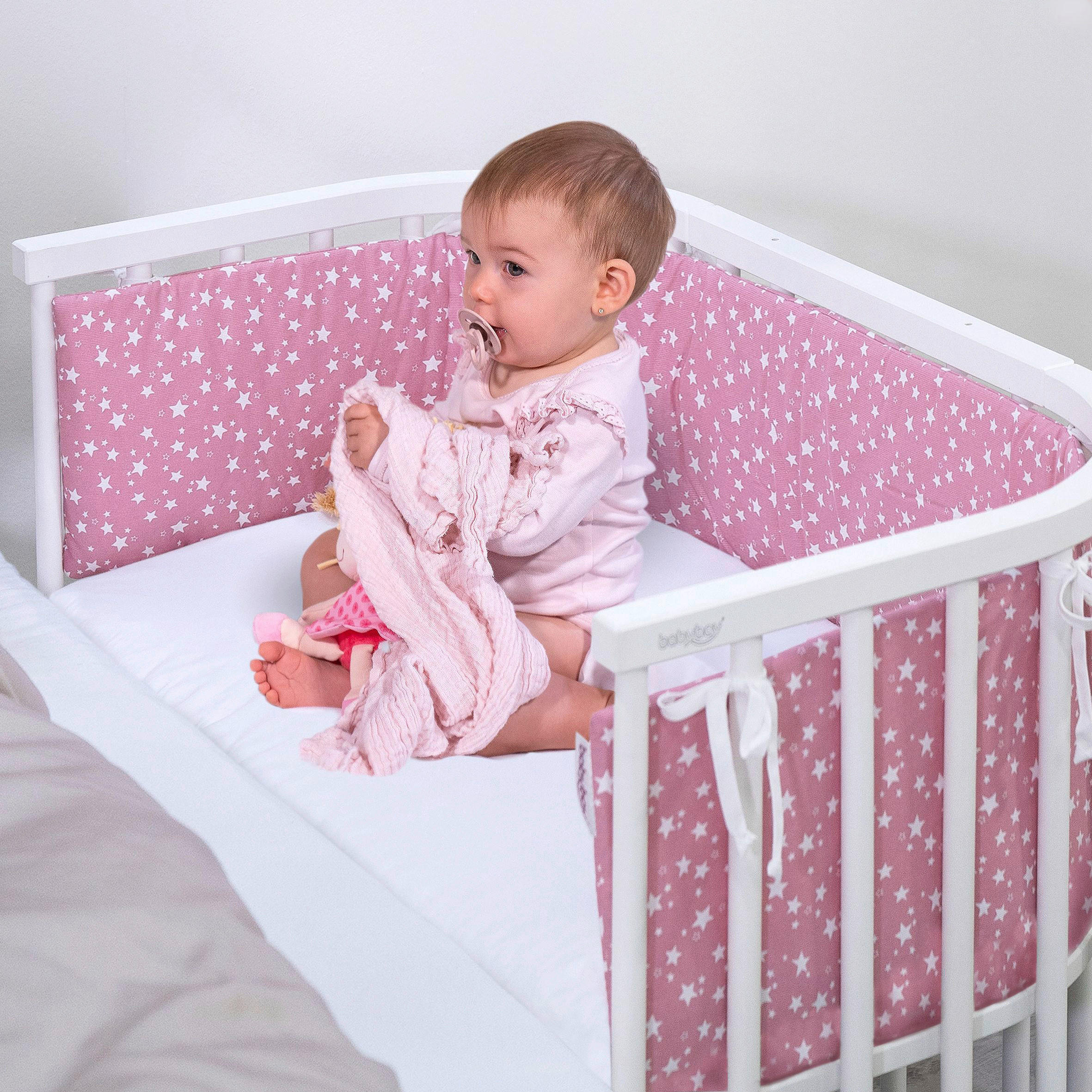 KINDERSPANNLEINTUCH  89/50/6 cm  - Weiß, Basics, Textil (89/50/6cm) - Tobi
