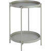 KISASZTAL fém  39,5/50 cm  - taupe, Basics, fém (39,5/50cm) - Ambia Home